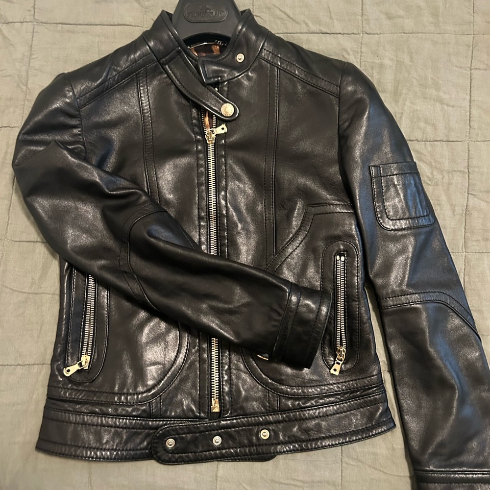 Authentic D&G Leather jacket